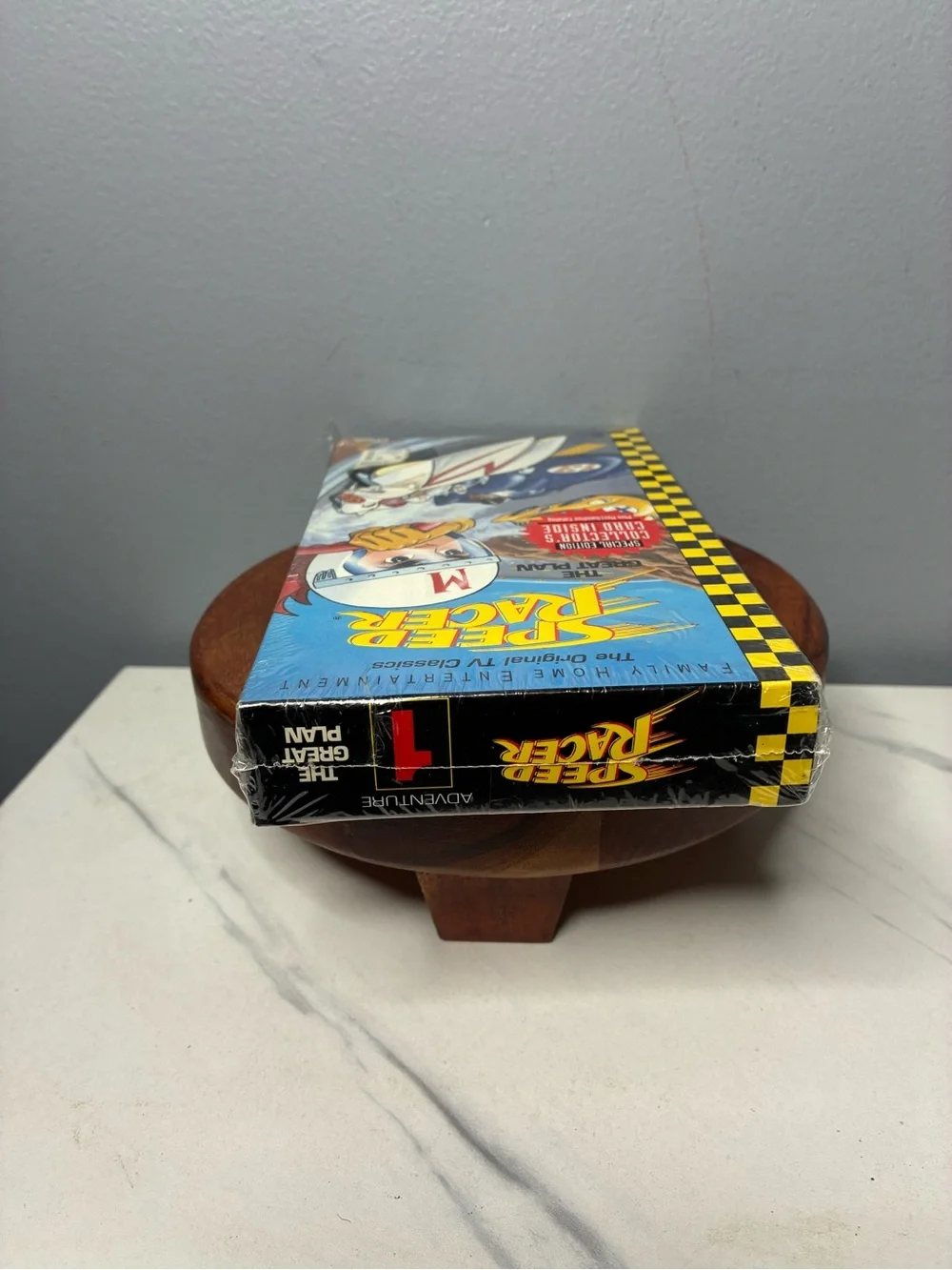 Speed Racer The Great Plan VHS Sealed Collector’s Card Included